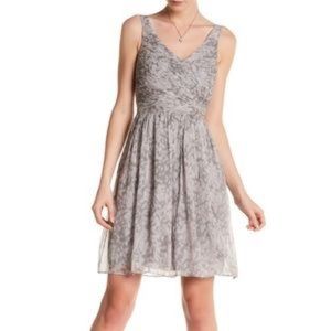 🆕J. Crew‎ Heidi Silk Chiffon Fit & Flare Dress